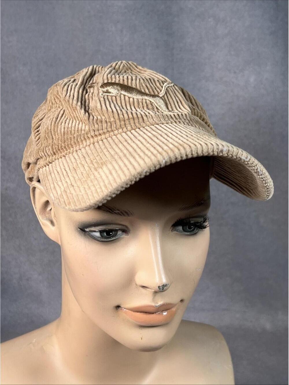 Puma Corduroy Tan Strapback Cap Puma SE Puma Way 1 Style No. PVT-2124